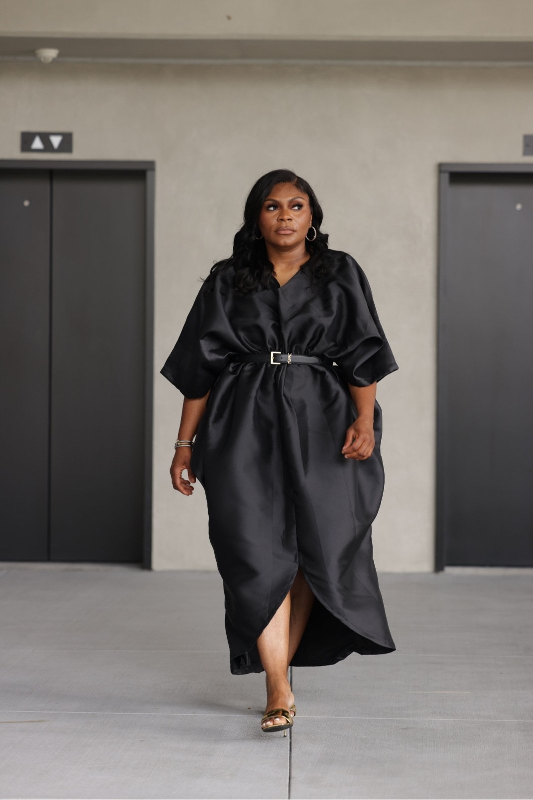 MIA DRESS (BLACK) | RYGYNA