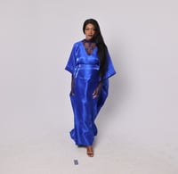 Image 3 of EVE LUXURY  CAFTAN (ROYAL BLUE)