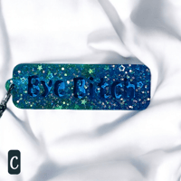 Image 3 of Cussword keychain "Bye Bitch"