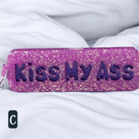 Image 3 of Cussword keychain "Kiss my Ass"
