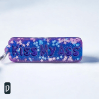 Image 4 of Cussword keychain "Kiss my Ass"