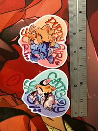 Image 2 of CATBOY YAOI/PUPPYGIRL YURI stickers!!!