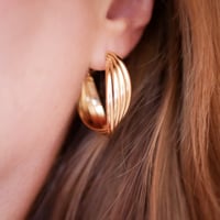 Image 1 of Créoles MELISS Or/Argent