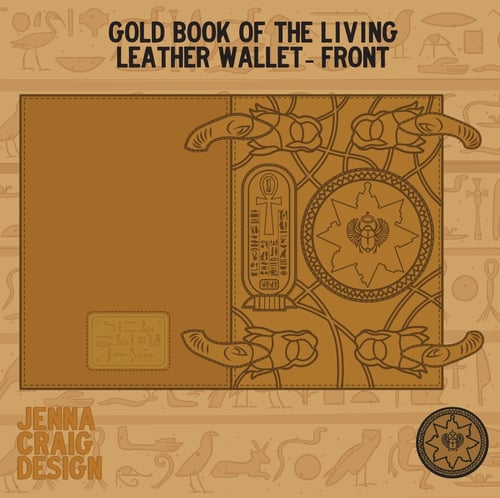 Image of *PRE-ORDER* Gold Book Wallet