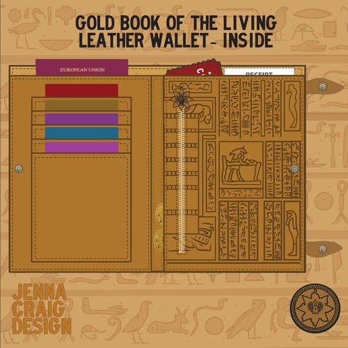 Image of *PRE-ORDER* Gold Book Wallet