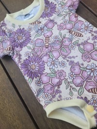 Image 2 of Floral Honeycombs Bodysuit