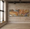 Australia Diptych 2;pc 204-76 cm
