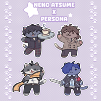Persona Cat Stickers 🐾 