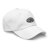 Image 1 of Perfcetion Oval Cap - Black/White on White