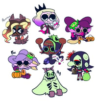 Image 2 of (FREE SHIPPING)  Splat Stickers! 