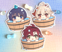 Image 2 of Genshin Impact Bath stickers