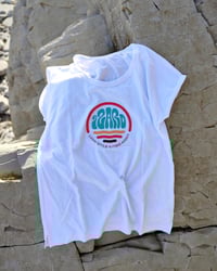Image 1 of Women’s White T-Shirt ‘Ura Bizitza Da!’