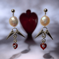 Image 2 of Arms of Angels Earrings 