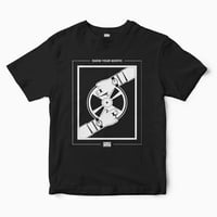 Image 1 of Man In Scratch T-shirt