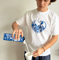 Image 2 of HF blue heart tee
