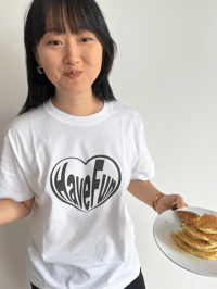 Image 3 of HF black heart tee