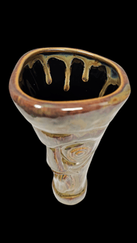 Image 5 of Katiki ARTIST SERIES Castaways No.1 Tiki Mug Artist Proof 1/1 (Olive/Brown) FREE SHIPPING