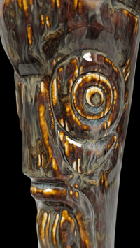 Image 3 of Katiki ARTIST SERIES Castaways No.1 Tiki Mug Artist Proof 1/1 (Iron Oxide) FREE SHIPPING