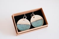 Image 2 of Waternish Sand Earrings - Coral Beach