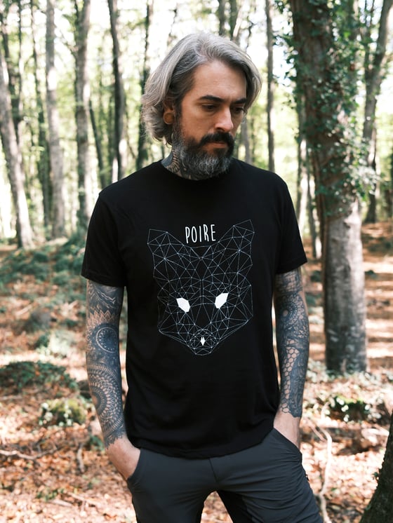 Image of GEOMETRIC BLACK WOLF