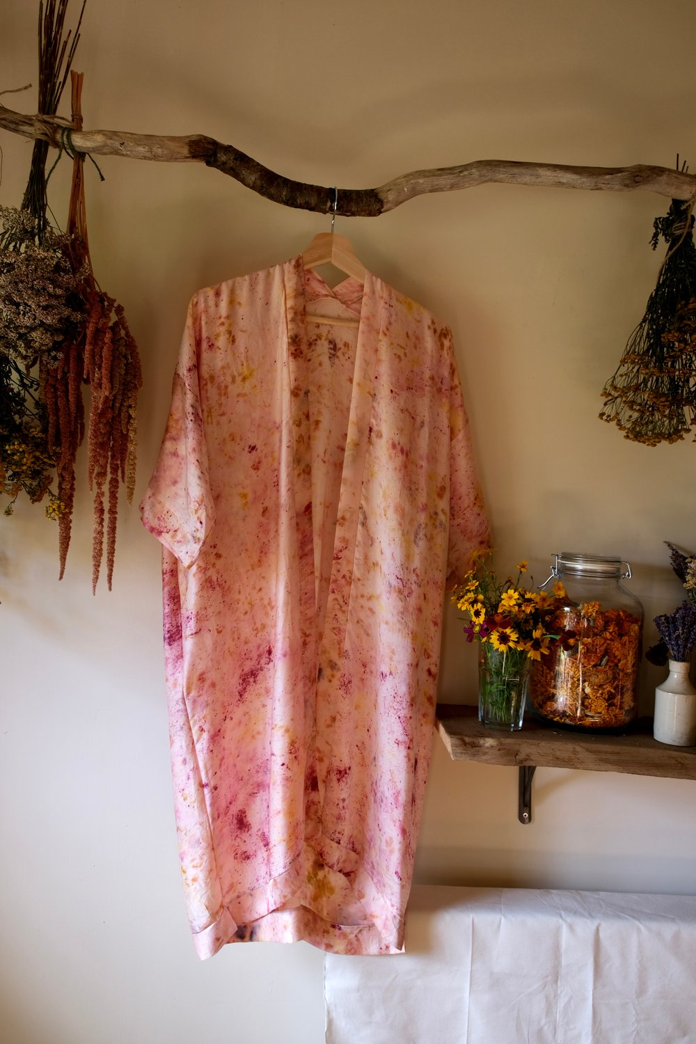 Image of Peony - Silk Robe