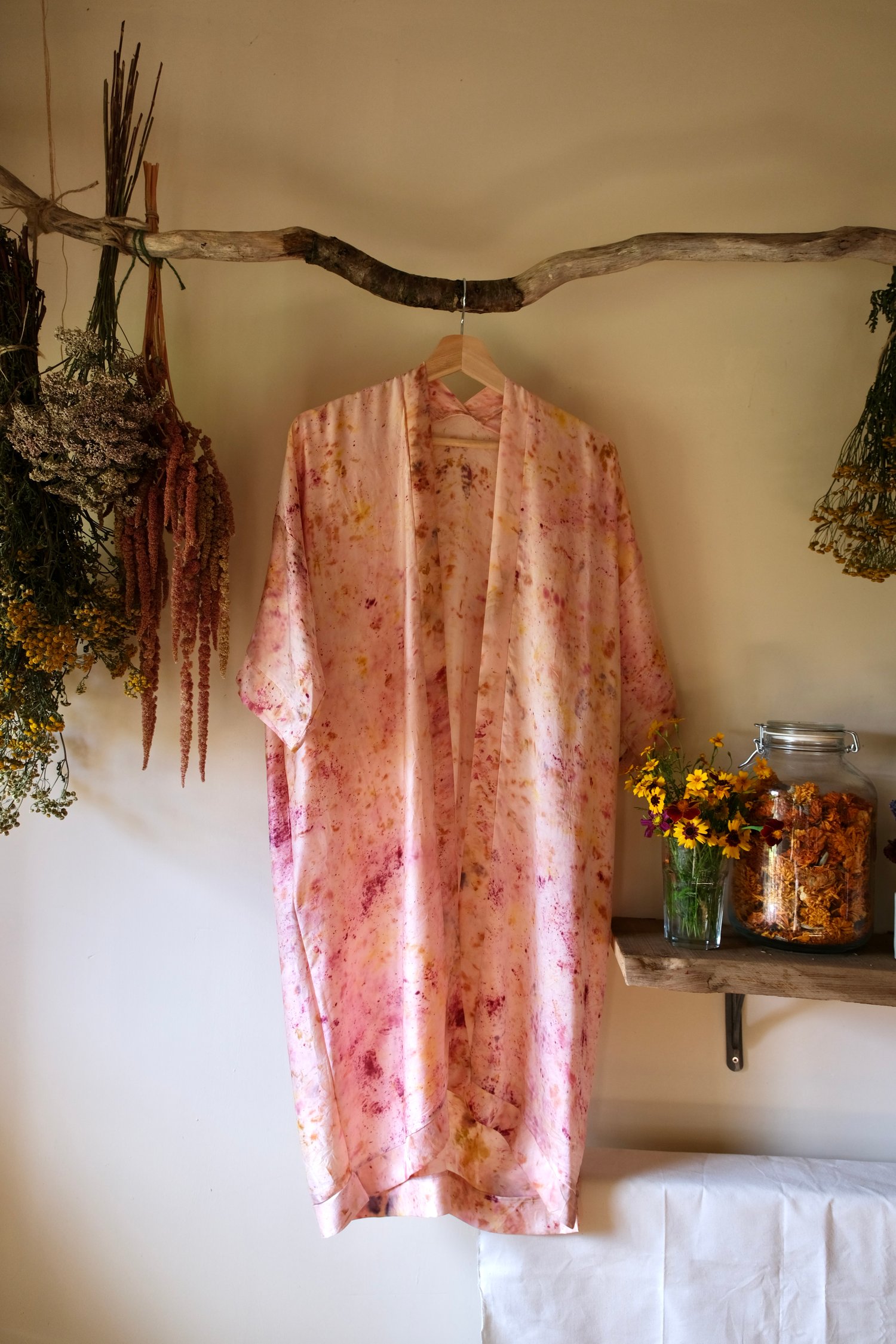 Image of Peony - Silk Robe