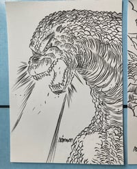 Image 2 of A5 GODZILLA Drawings