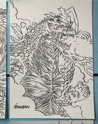 Image 3 of A5 GODZILLA Drawings