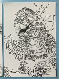 Image 5 of A5 GODZILLA Drawings