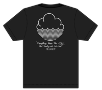 Image 1 of Everything Above the Sky Cloudwater Black limited edition T-Shirt 