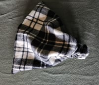 Image 3 of Black & White Plaid Wool Headcover