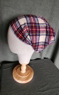 Image 1 of Cream Plaid Wool Headcover