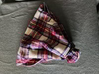 Image 3 of Cream Plaid Wool Headcover