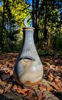Image 3 of Braided Handle Moon Jar
