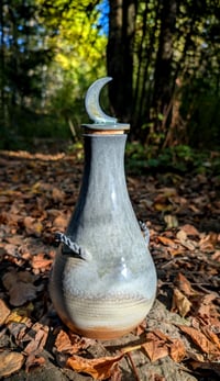 Image 2 of Braided Handle Moon Jar