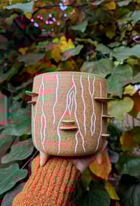 Image 2 of Shelf Mushroom Tree Stump Planter 