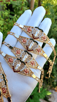 Image 1 of San Judas with Flower Esclavas 