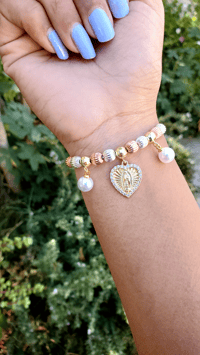 Image 2 of Guadalupe Pearl Charm Bracelets 