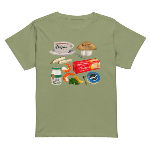 Image of Foods of Frasier T-shirt