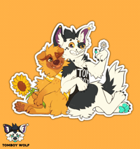 Image 1 of Daisy & Chisato Sticker