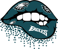 PHILADELPHIA EAGLES LIPS