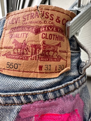 Image of Hot Pink Doorway Jeans