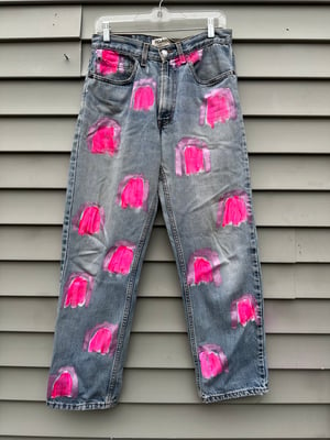 Image of Hot Pink Doorway Jeans