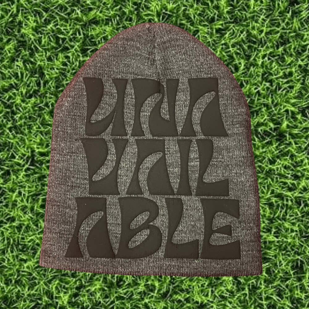 Image of Dark Grey & Black Beanie