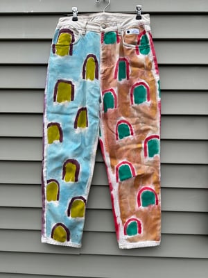 Image of Multi-Color Doorway Jeans