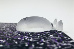 “You Can't Always See the Problem” Purple - Art Piece