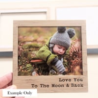 Image 5 of Magnetic Photo Frame. Anniversary Gift. Photo Fridge Magnet. 