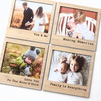 Image 2 of Magnetic Photo Frame. Anniversary Gift. Photo Fridge Magnet. 