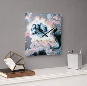 Image of Light Eclipsed Acrylic Glass Clock