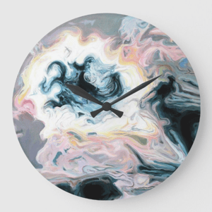 Image of Light Eclipsed Acrylic Glass Clock